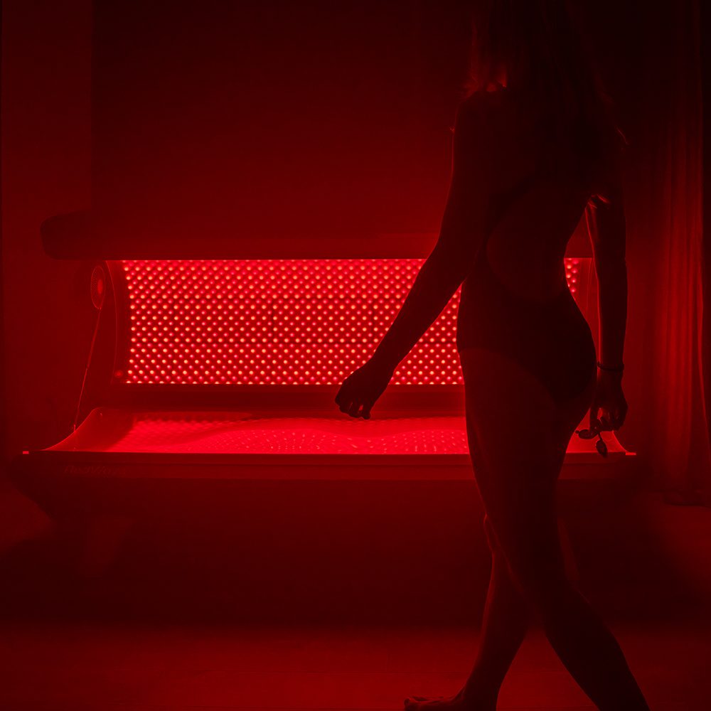 Sesión de luz roja